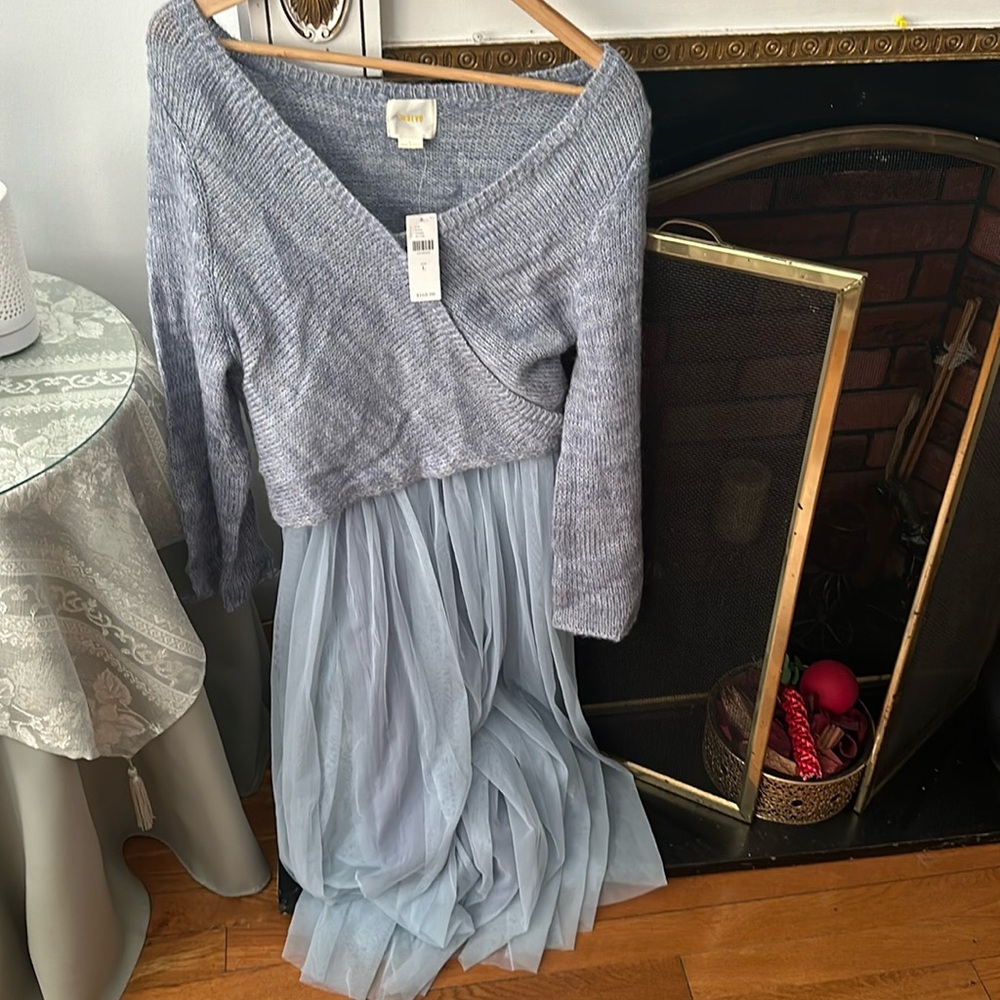 Anthropologie Maeve sweater dress